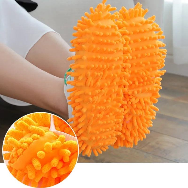 1Pair Mop Slippers Shoes