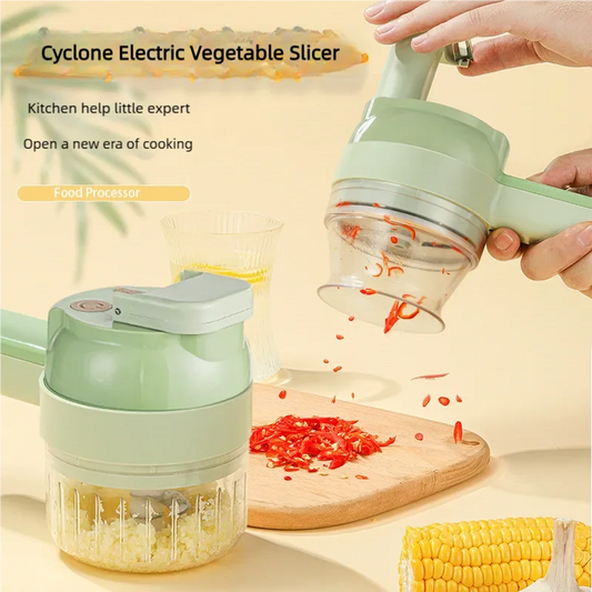 4 in 1 Electric Food Cutter Set