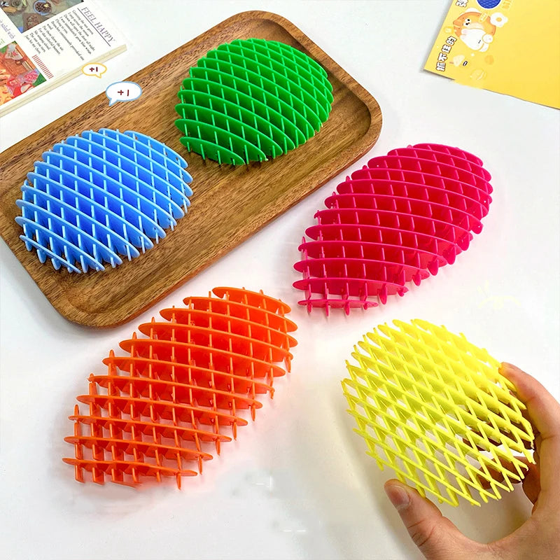 Telescopic Worm Fidget Toy: Stress Relief & Satisfying