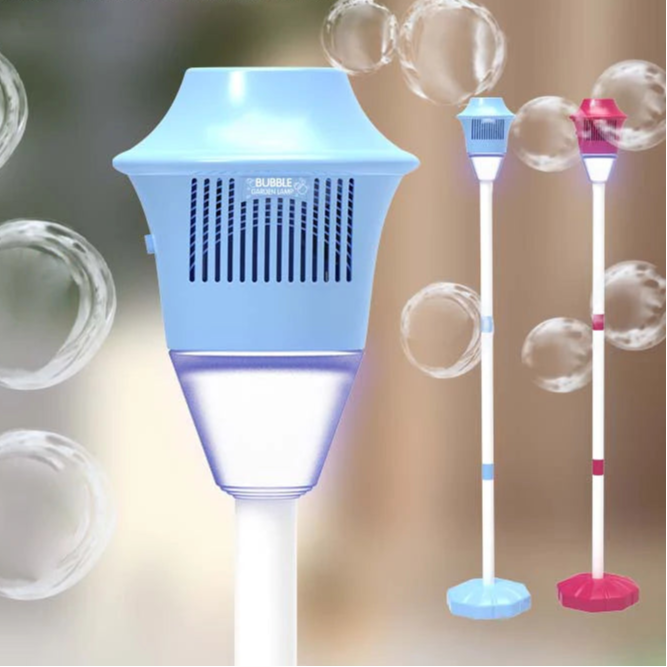 Vertical LED Bubble Machine