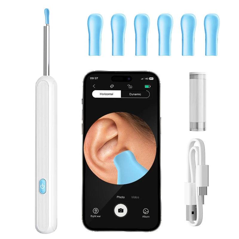 Visual Earwax Cleaner Endoscope With 5M Camera