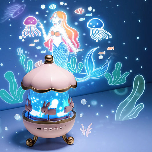 21 in 1 Starry Sky Carousel Projector