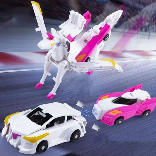 2 in 1 Transforming Unicorn Car Toy