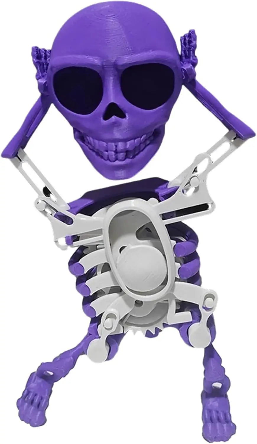Wind-Up Dancing Skeleton Toy