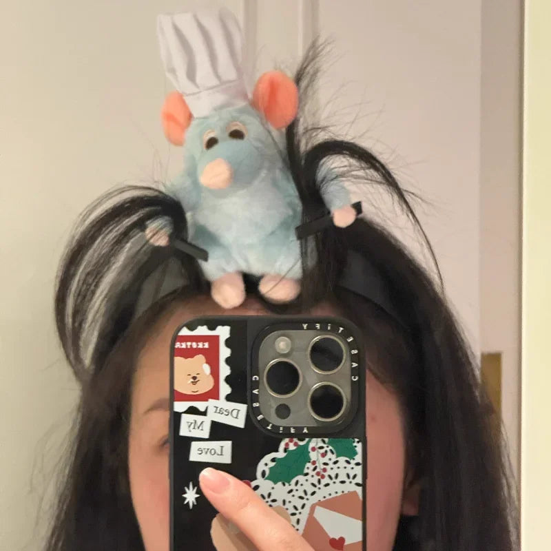 Ratatouille Plush Hair Clip Headband