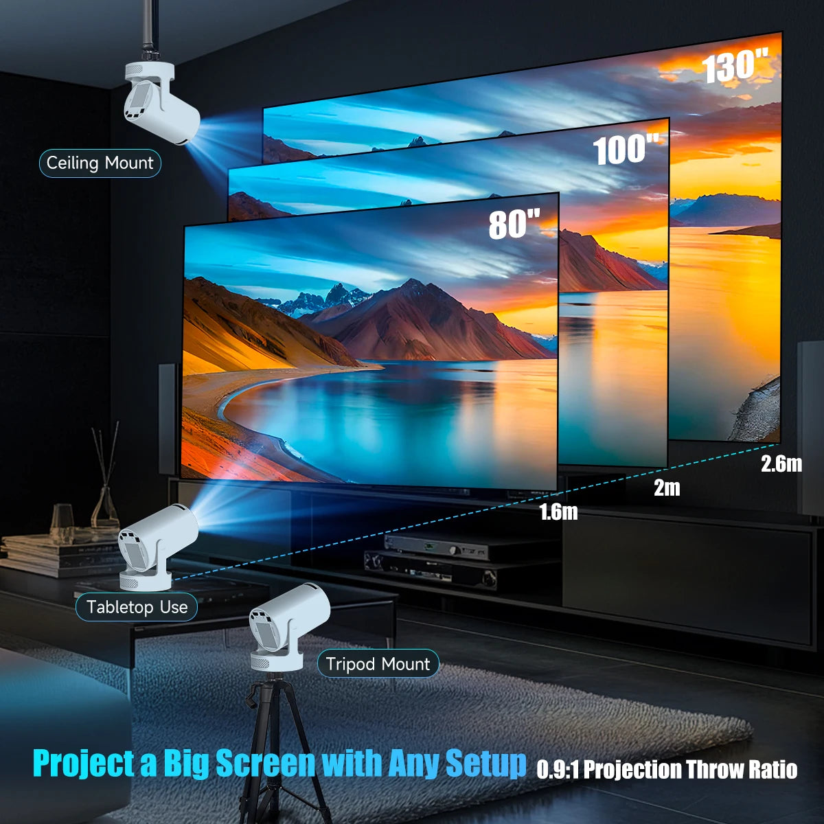 Magcubic HY300 Pro+ Mini Projector