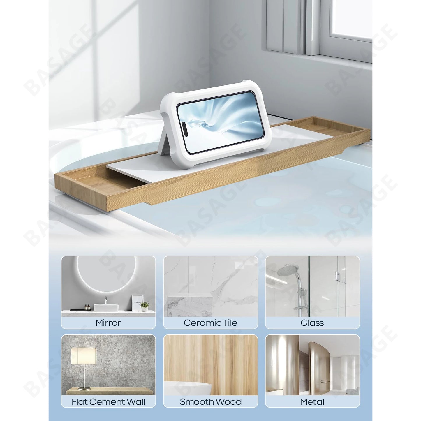 Waterproof Shower Phone Holder