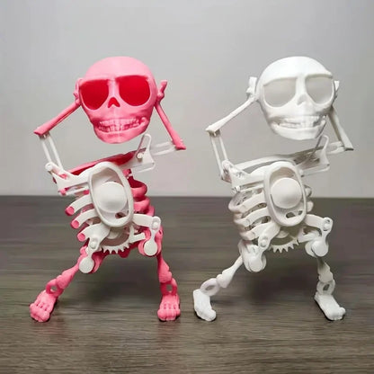 Wind-Up Dancing Skeleton Toy