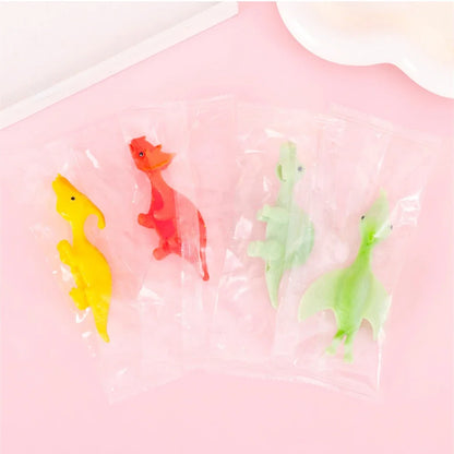 Stress Relief Dinosaur Slingshot Sticky Toy