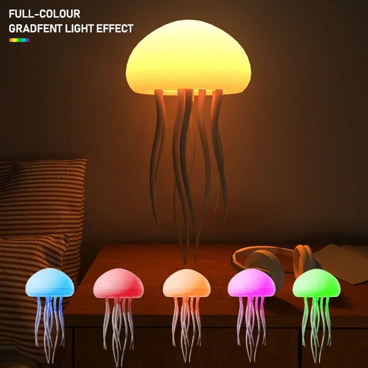 Jellyfish RGB Lamp With Dancing Legs