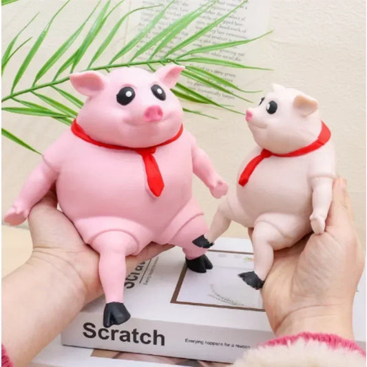 Pink Pig Squishy Stress Toy