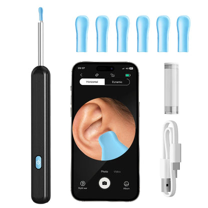 Visual Earwax Cleaner Endoscope With 5M Camera