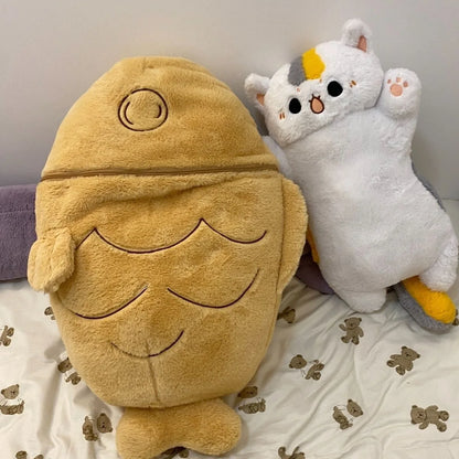Taiyaki Hideaway Cat Plush