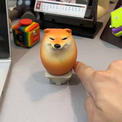 Shiba Inu Egg Stress Squeeze Toy