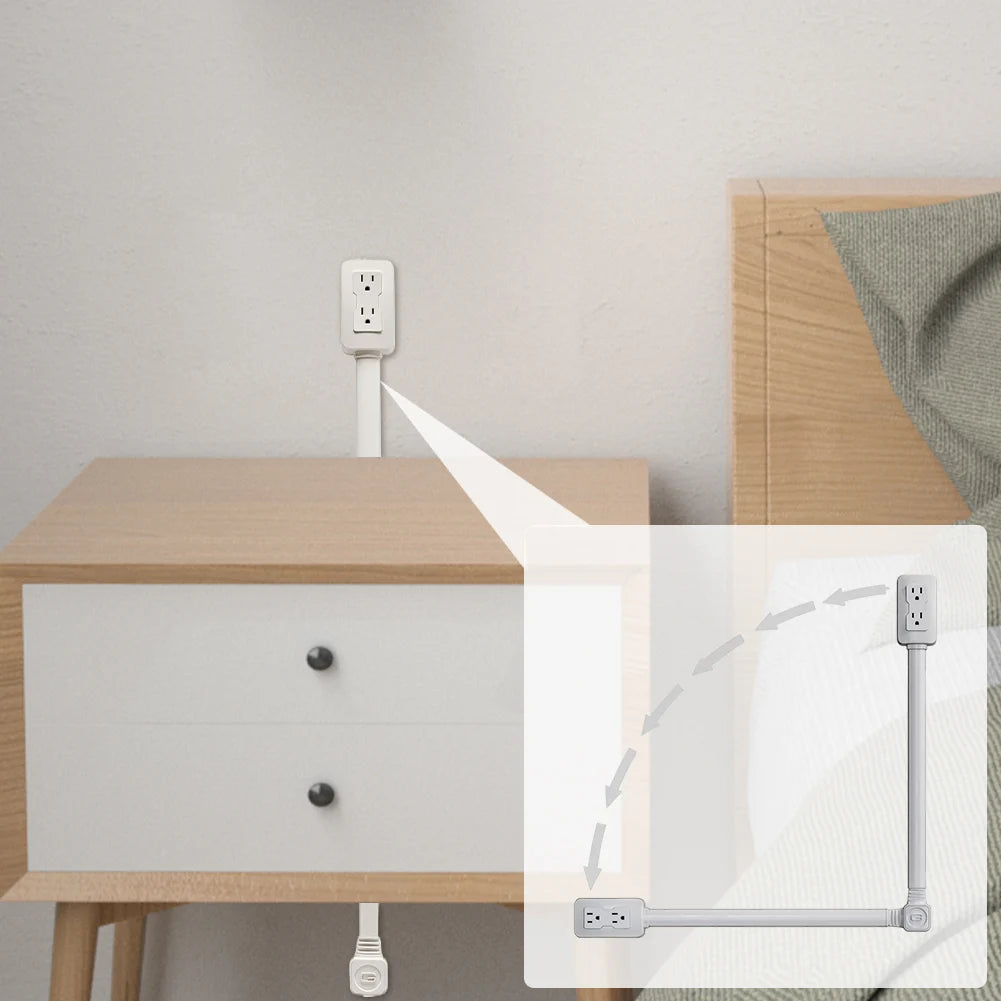 US Plug Outlet Extender