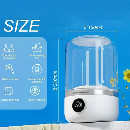 1L Portable Mini Washing Machine