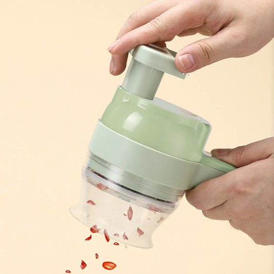 4 in 1 Electric Food Cutter Set