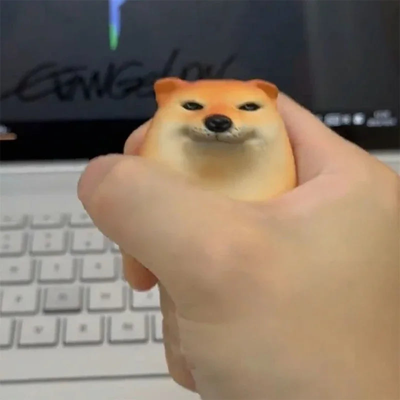 Shiba Inu Egg Stress Squeeze Toy
