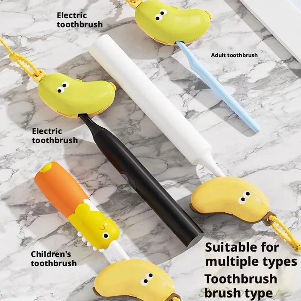 Cute Banana Travel Toothbrush Case