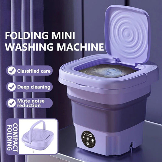 8L Portable Folding Washing Machine