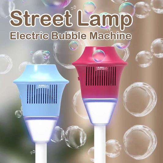 Vertical LED Bubble Machine