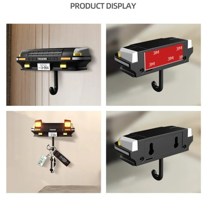 AE86 Headlight Keychain Holder