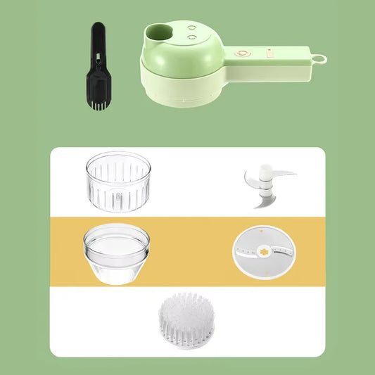 4 in 1 Electric Food Cutter Set