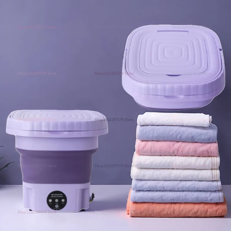 8L Portable Folding Washing Machine