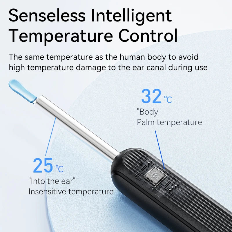 Visual Earwax Cleaner Endoscope With 5M Camera