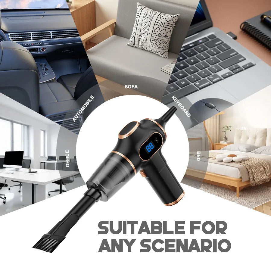 ABS High-Power Handheld Vacuums Cleaner