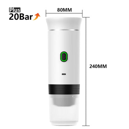 3-in-1 Portable Wireless Espresso Coffee Maker