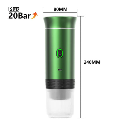 3-in-1 Portable Wireless Espresso Coffee Maker