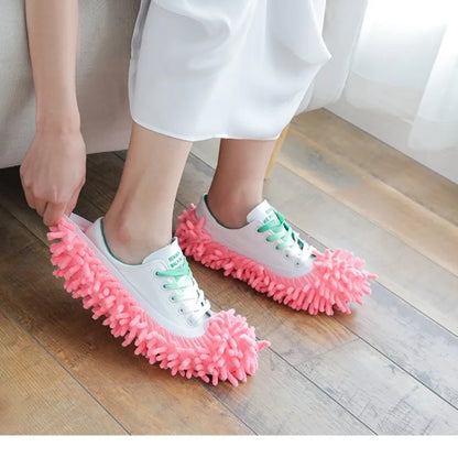 1Pair Mop Slippers Shoes