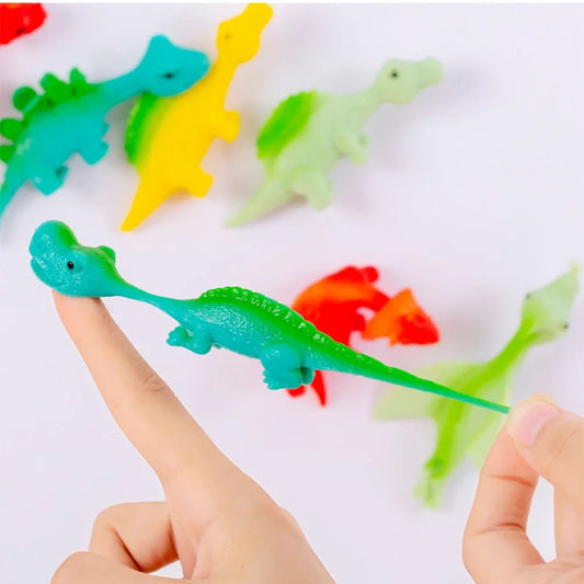 Stress Relief Dinosaur Slingshot Sticky Toy