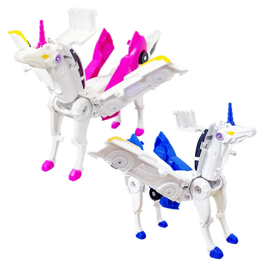 2 in 1 Transforming Unicorn Car Toy